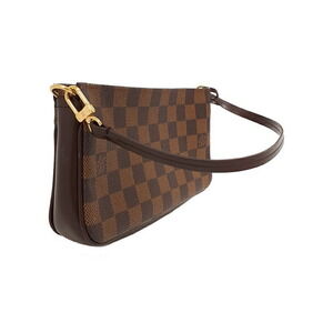 Louis Vuitton Navona Ebene Brown Pouch Accessory Damier